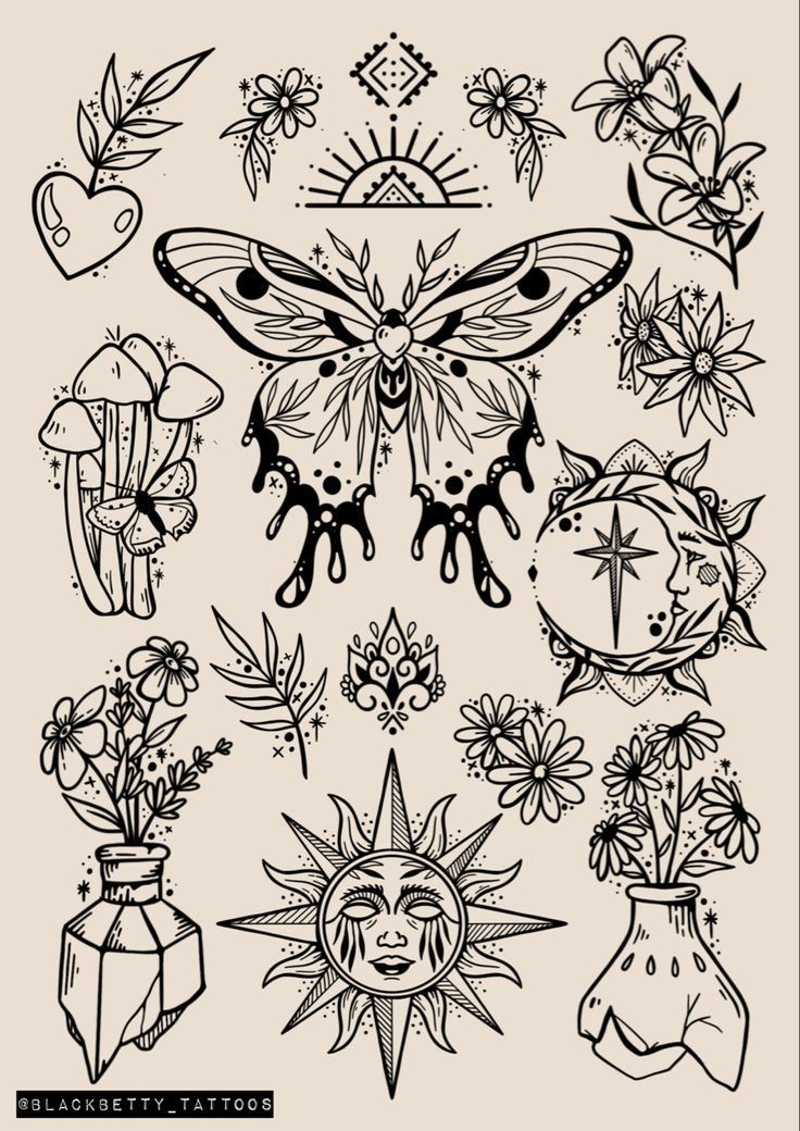 270+ Simple Flash Tattoos Designs (2023) Best Temporary Ink - TattoosBoyGirl