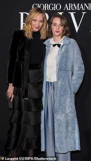 Pictured: Maya with her mum, Uma Thurman - Nepo Babies Stepping Out Of Parents Shadows: From Gemma Owen To Brooklyn Beckham And Maya Hawke