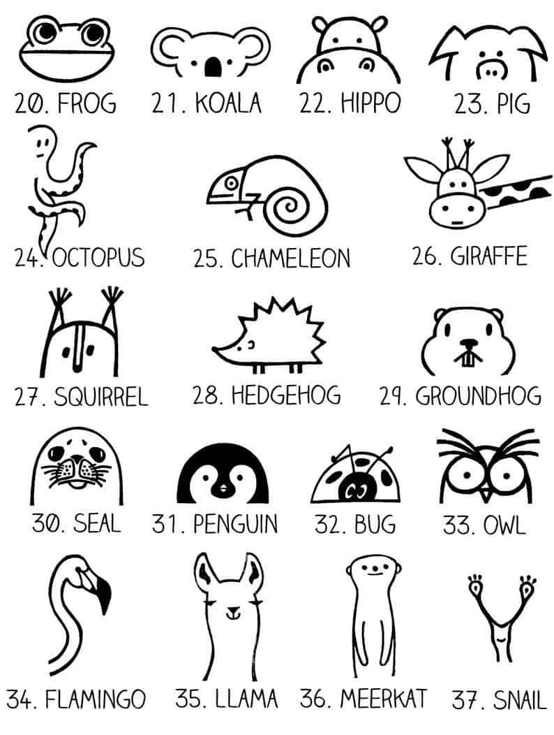 45 Super Cool Doodle Ideas You Can Really Sketch Anywhere!