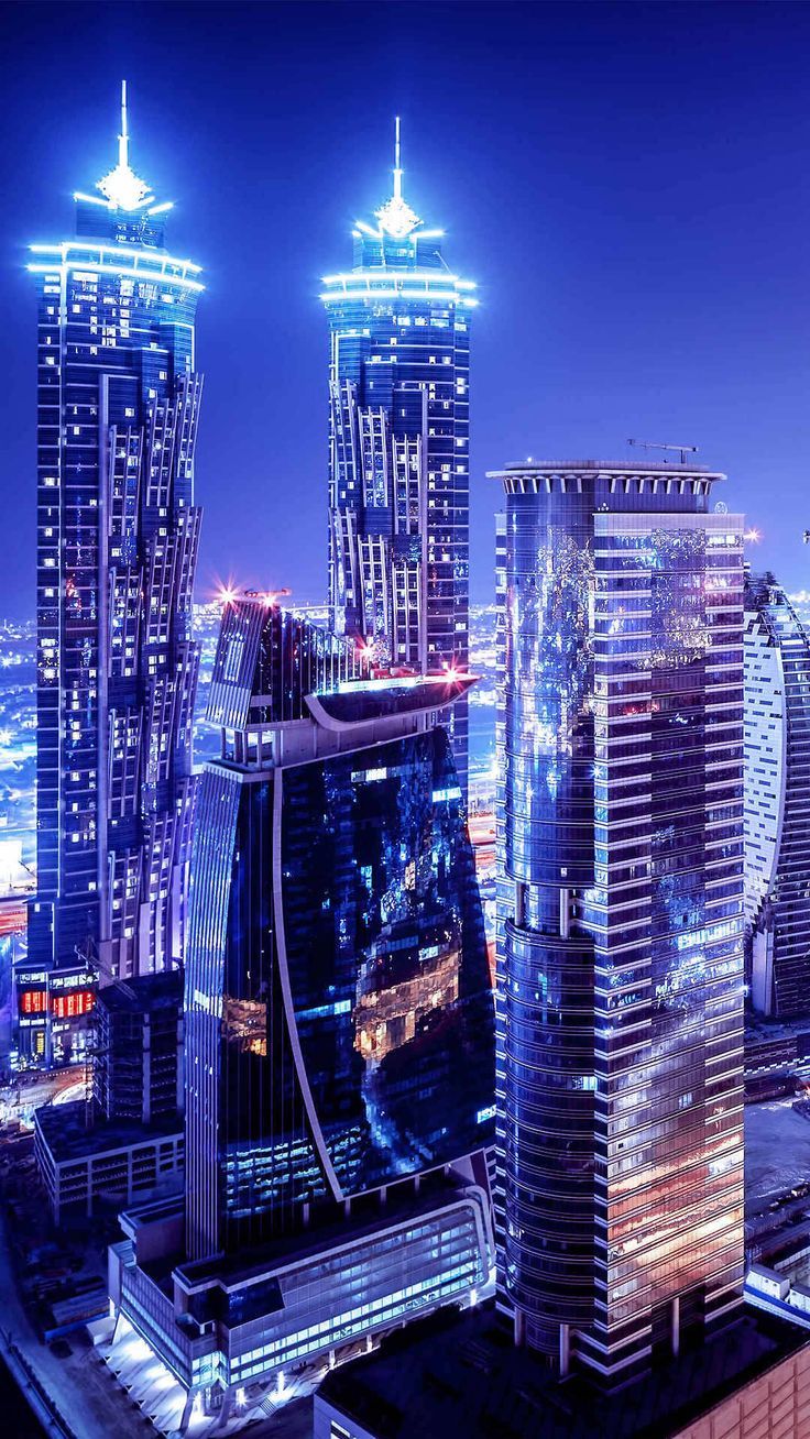 💙 STUNNING Dubai Nightlife 💙