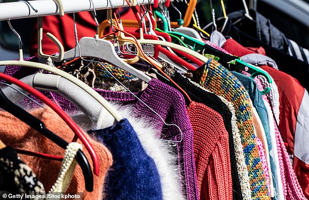 Rags to riches: While you may update your wardrobe regularly, some items you no longer wear can fall into the vintage category, especially designer goods - How To Turn Your Household Junk Into A Pot Of Gold And Never Go Broke